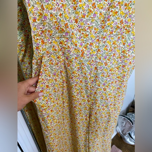 FRNCH Paris dainty floral cut-out jumpsuit - Picture 10 of 12